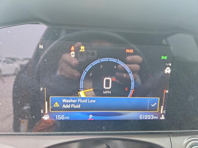 2024 Chevrolet Trax VIN KL77LKE26RC140428 COPART salvage auction — FRONT END, Tx - Salvage Vehicle Title, sold $6,700 on 2026-07-09 (photo 9)