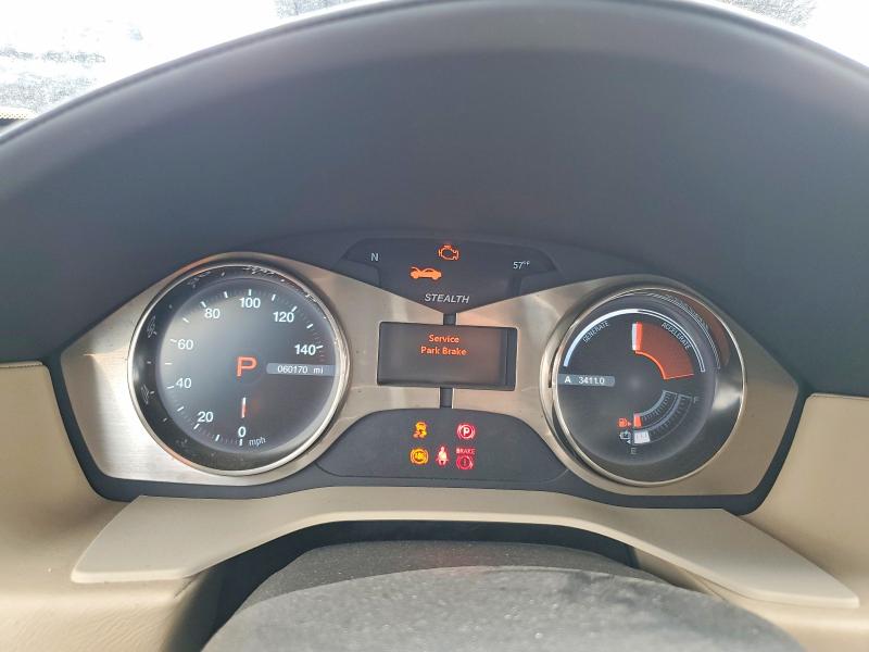 2012 Fisker Karma VIN YH4K14AA8CA000868 COPART salvage auction — MINOR DENT/SCRATCHES, Salvage Title, sold $400 on 2026-07-30 (photo 9)
