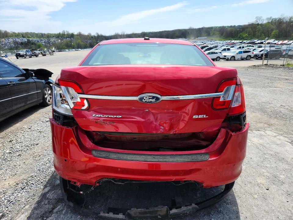 2012 Ford Taurus VIN 1FAHP2EW8CG133114 COPART salvage auction — REAR END, PA - CERTIFICATE OF SALVAGE, sold $375 on 2026-07-02 (photo 6)