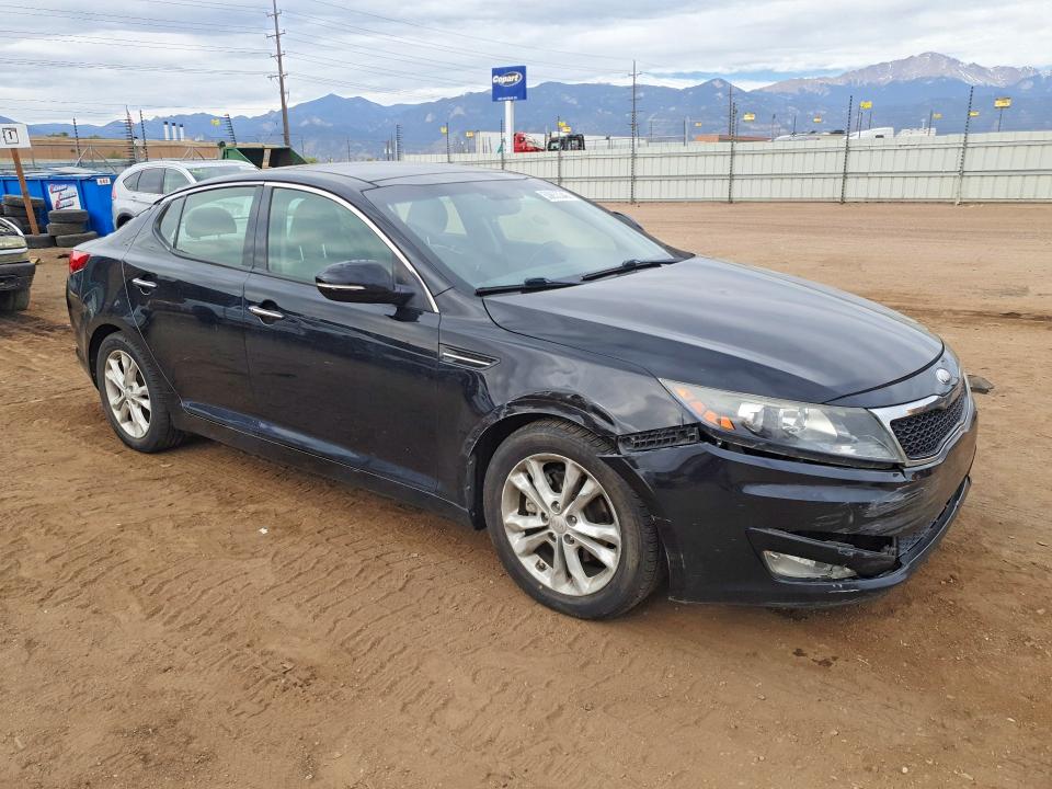 2013 Kia Optima VIN 5XXGN4A73DG247567 COPART salvage auction — MECHANICAL, Id - Salvage Certificate Of Title, sold $500 on 2026-07-08 (photo 4)