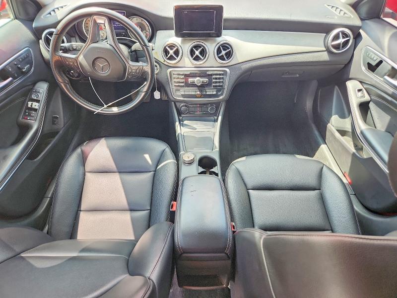 2015 Mercedes-benz Gla-klasse VIN WDCTG4GB8FJ100044 COPART salvage auction — FRONT END, Tx - Salvage Vehicle Title, sold $2,650 on 2026-07-17 (photo 8)