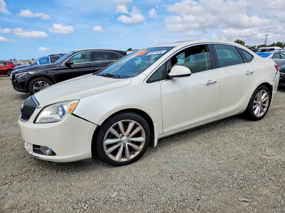 2016 Buick Verano VIN 1G4PS5SK7G4154174 COPART salvage auction — FRONT END, Mi - Cert Of Title-Salvage History, sold $350 on 2026-07-31 (photo 1)