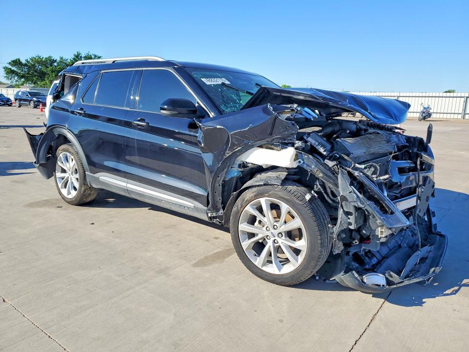 2022 Ford Explorer VIN 1FM5K8HC5NGA83397 COPART salvage auction — REAR END, Tx - Salvage Vehicle Title, sold $4,350 on 2026-07-09 (photo 4)