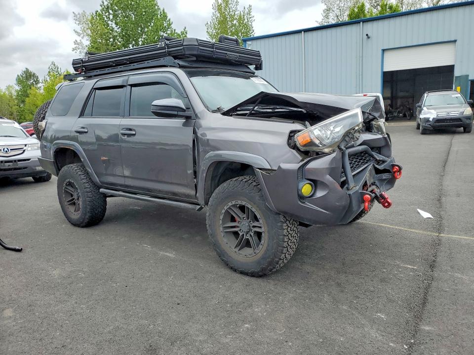 2015 Toyota 4runner VIN JTEBU5JR9F5228268 COPART salvage auction — FRONT END, Or - Salvage Title Certificate, sold $6,400 on 2026-07-13 (photo 4)