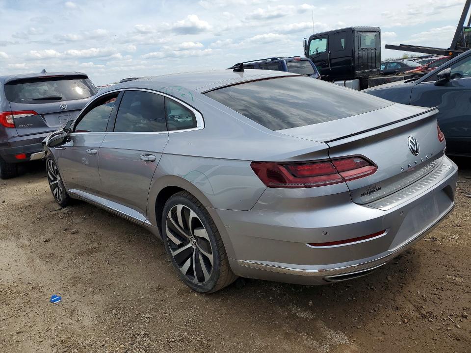 2019 Volkswagen Arteon VIN WVWTR7AN0KE001211 COPART salvage auction — FRONT END, Il - Salvage Certificate, sold $4,000 on 2026-07-07 (photo 2)
