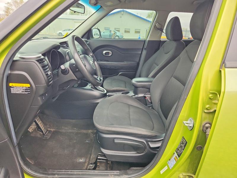 2014 Kia Soul VIN KNDJN2A21E7736204 COPART salvage auction — FRONT END, Il - Salvage Certificate, sold $350 on 2026-07-27 (photo 7)