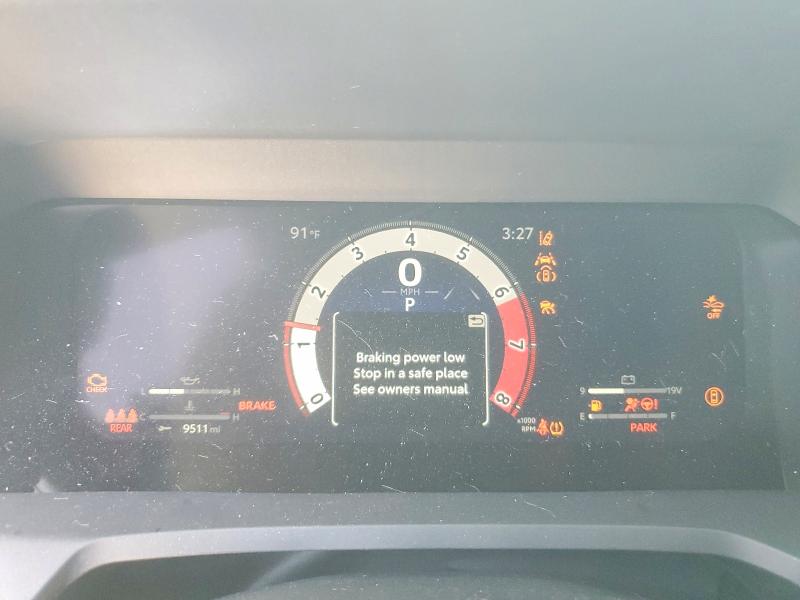 2026 Toyota Tacoma VIN 3TMLB5JN8TM237108 COPART salvage auction — FRONT END, Salvage Title, sold $16,300 on 2026-07-30 (photo 9)