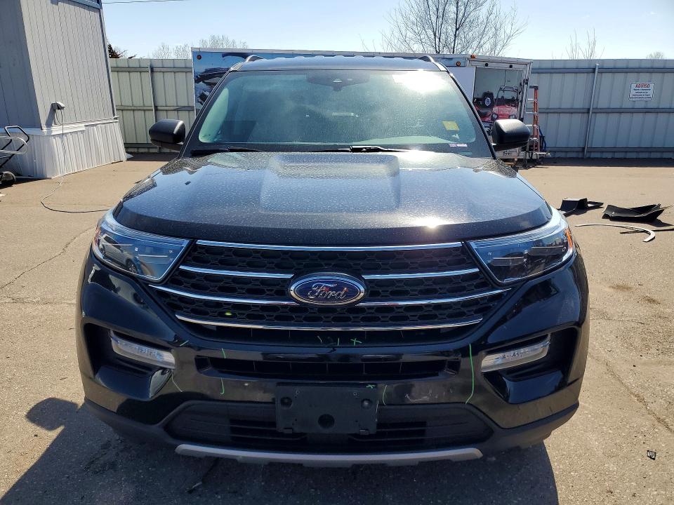 2020 Ford Explorer VIN 1FMSK8DH8LGC81506 COPART salvage auction — REAR END, Id - Salvage Certificate Of Title, sold $8,300 on 2026-07-28 (photo 5)