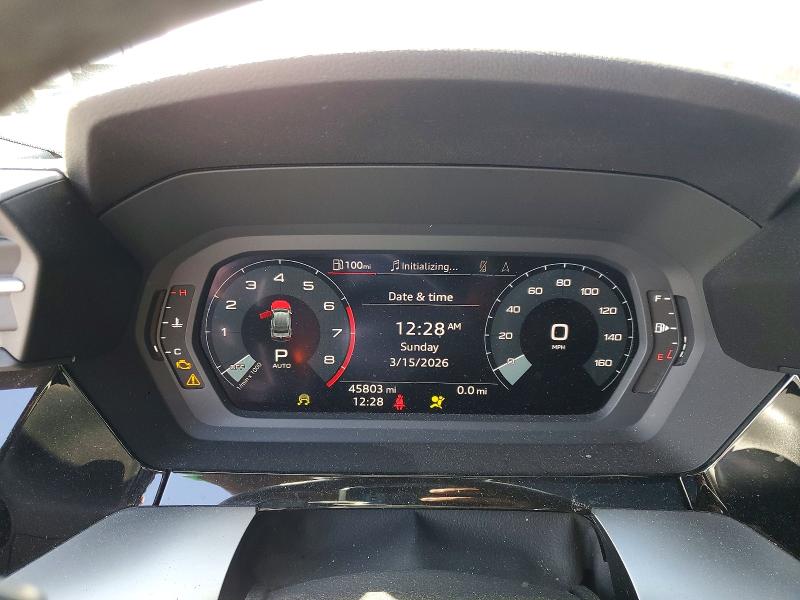 2022 Audi A3 VIN WAUHUDGYXNA100549 COPART salvage auction — FRONT END, Salvage Title, sold $3,300 on 2026-07-15 (photo 9)