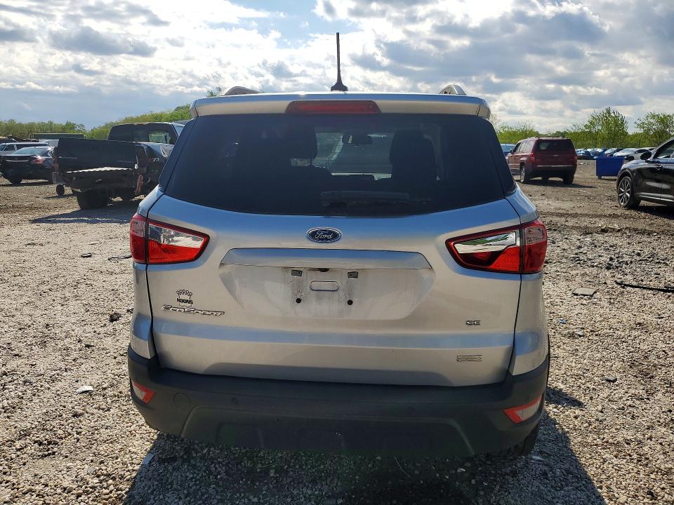 2019 Ford Ecosport VIN MAJ3S2GE5KC291929 COPART salvage auction — SIDE, MD - CERT OF SALVAGE > 75% DAMAGE, sold $2,200 on 2026-07-30 (photo 6)