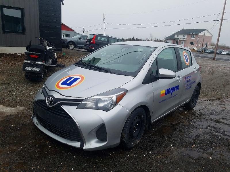 2017 Toyota Yaris VIN VNKKTUD31HA074505 COPART salvage auction — FRONT END, Qc - Gravement Accidente, sold $1,000 on 2026-07-21 (photo 1)