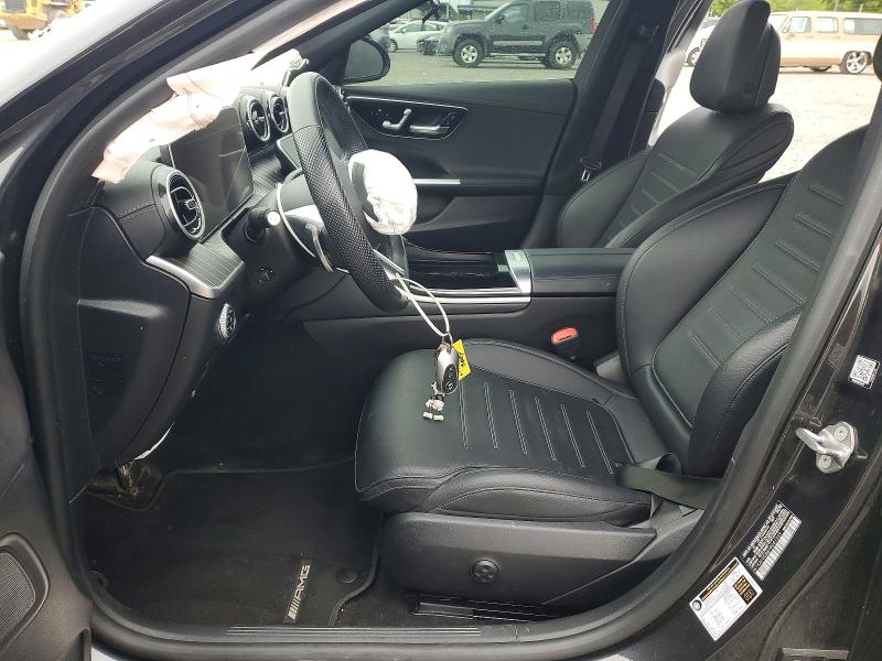 2023 Mercedes-benz C-klasse VIN W1KAF4GB8PR081939 COPART salvage auction — FRONT END, CA, sold $13,700 on 2026-07-14 (photo 7)