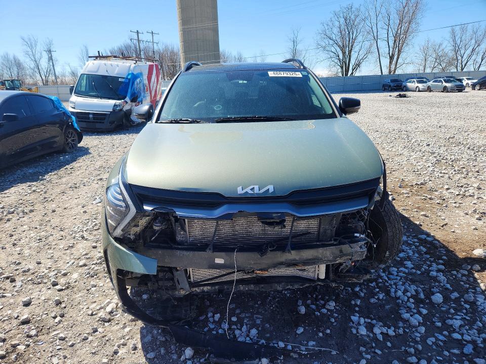 2023 Kia VIN 5XYK7CAF1PG048166 COPART salvage auction — FRONT END, Mi - Cert Of Title-Salvage Vehicle, sold $6,900 on 2026-07-09 (photo 5)
