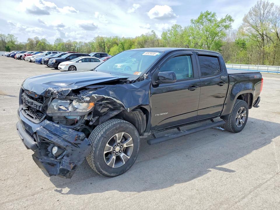2016 Chevrolet Colorado VIN 1GCGTDE3XG1367296 COPART salvage auction — FRONT END, Pa - Certificate Of Salvage, sold $3,700 on 2026-07-02 (photo 1)