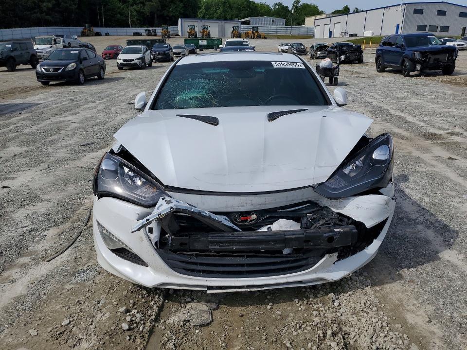 2015 Hyundai Genesis VIN KMHHU6KJ4FU130506 COPART salvage auction — FRONT END, Ga - Cert Of Title-Salvage, sold $1,850 on 2026-07-08 (photo 5)