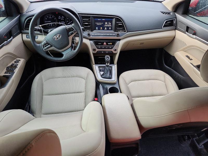 2017 Hyundai Elantra VIN KMHD84LF8HU171418 COPART salvage auction — FRONT END, Salvage Title, sold $1,850 on 2026-07-17 (photo 8)