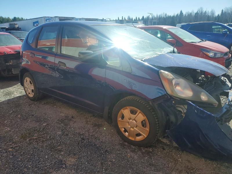 2013 Honda Fit VIN LUCGE8H36D3007502 COPART salvage auction — FRONT END, Qc - Irrecuperable, sold $200 on 2026-07-07 (photo 4)
