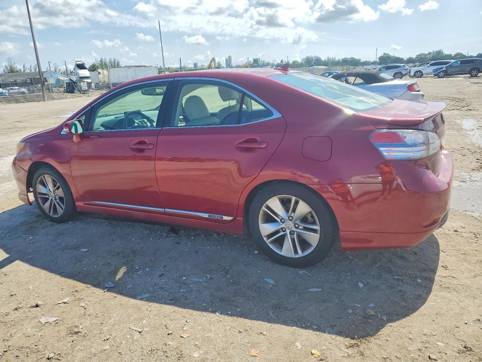 2011 Lexus Hs 250h VIN JTHBB1BA0B2045816 COPART salvage auction — FRONT END, Fl - Certificate Of Title (P), sold $900 on 2026-07-28 (photo 2)