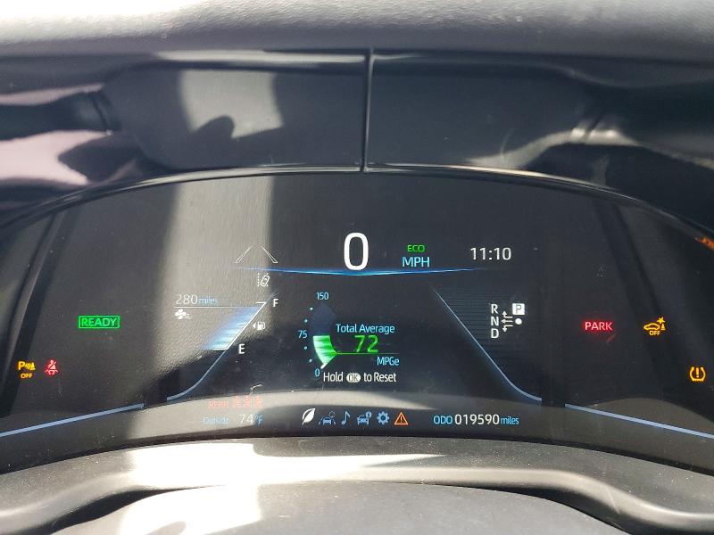 2023 Toyota Mirai VIN JTDAAAAA1PA010331 COPART salvage auction — REAR END, CA - SALVAGE CERTIFICATE, sold $475 on 2026-07-24 (photo 9)