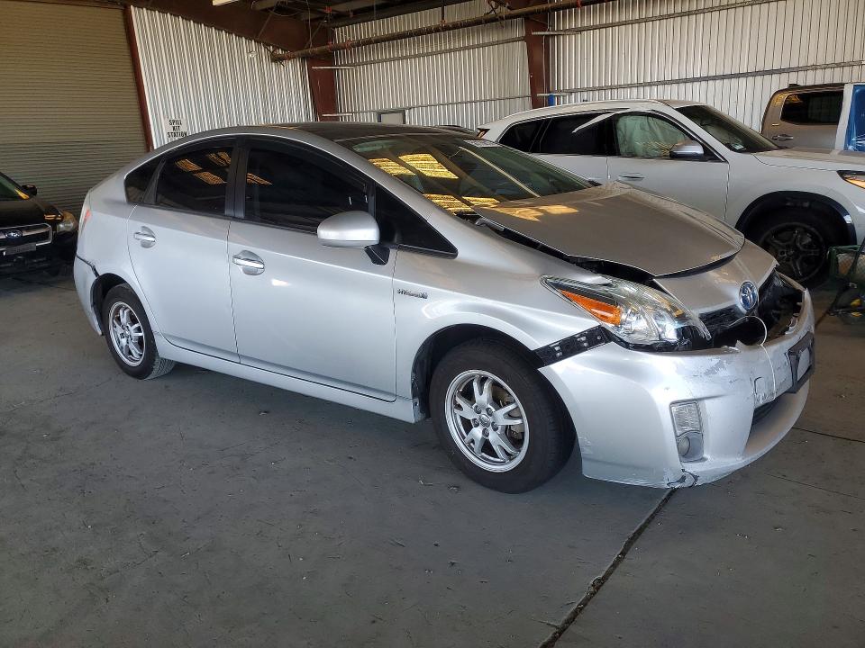 2010 Toyota Prius VIN JTDKN3DU3A0122670 COPART salvage auction — FRONT END, Ca - Salvage Certificate, sold $600 on 2026-07-16 (photo 4)