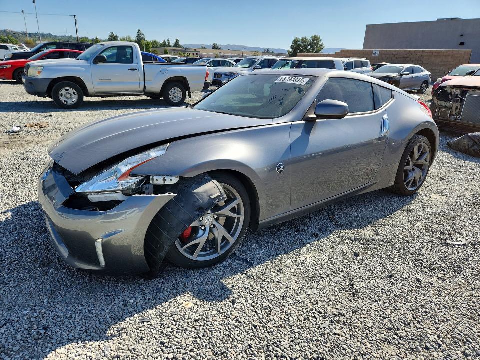 2017 Nissan 370z VIN JN1AZ4EHXHM952706 COPART salvage auction — FRONT END, Ca - Salvage Certificate, sold $800 on 2026-07-22 (photo 1)