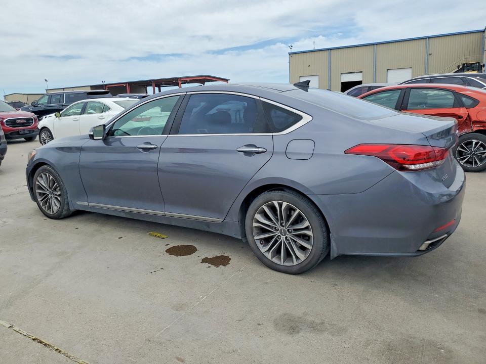 2015 Hyundai Genesis VIN KMHGN4JE6FU070603 COPART salvage auction — REAR END, Tx - Salvage Vehicle Title, sold $1,950 on 2026-07-27 (photo 2)