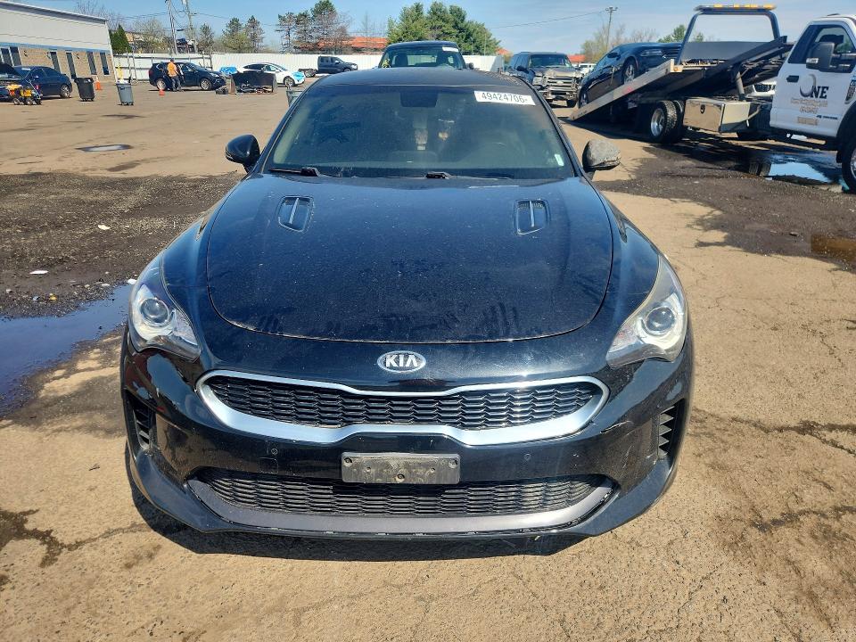 2018 Kia Stinger VIN KNAE15LA7J6024781 COPART salvage auction — BURN, Ct - Cert Of Title-Salvage, sold $1,300 on 2026-07-07 (photo 5)