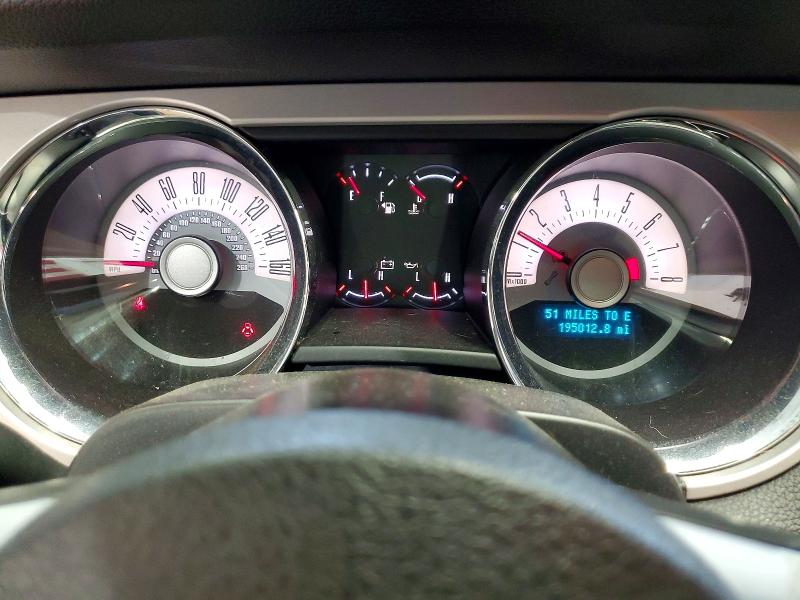 2012 Ford Mustang VIN 1ZVBP8AM2C5252180 COPART salvage auction — FRONT END, Pa - Certificate Of Salvage, sold $650 on 2026-07-09 (photo 9)