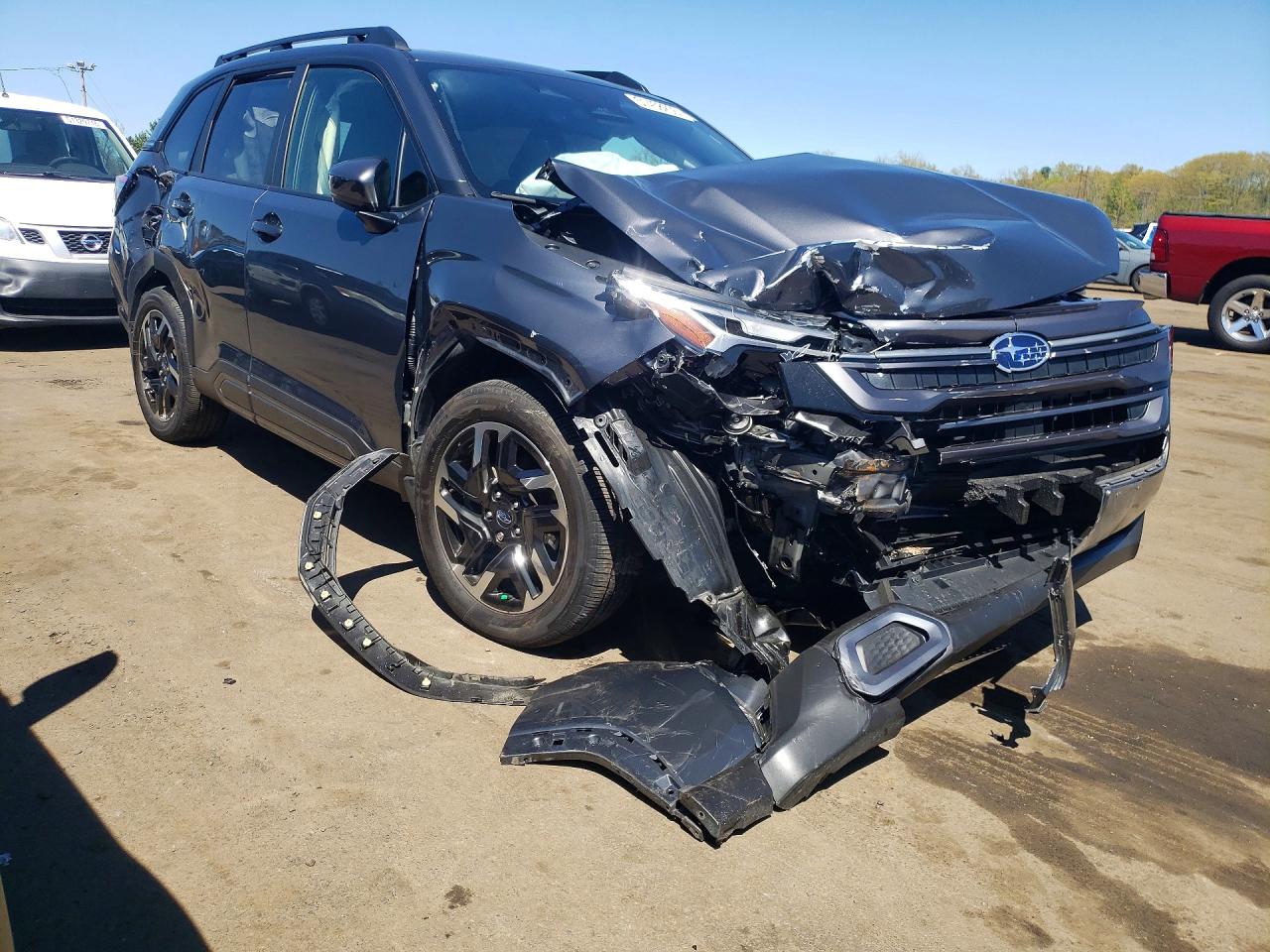 2025 Subaru Forester VIN JF2SLDRC4SH472471 COPART salvage auction — Front End, CT - CERT OF TITLE-SALVAGE, sold $4,150 on 2026-06-02 (photo 4)