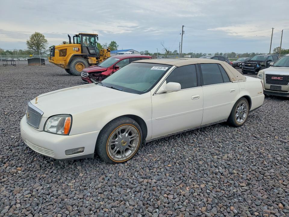 2004 Cadillac De ville VIN 1G6KD54Y64U224515 COPART salvage auction — REAR END, IN - CERT OF TITLE-SALVAGE TITLE, sold $450 on 2026-07-07 (photo 1)