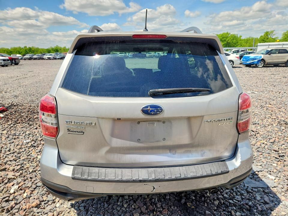 2014 Subaru Forester VIN JF2SJAHC0EH526391 COPART salvage auction — REAR END, Mo - Salvage Certificate Of Title, sold $325 on 2026-07-07 (photo 6)
