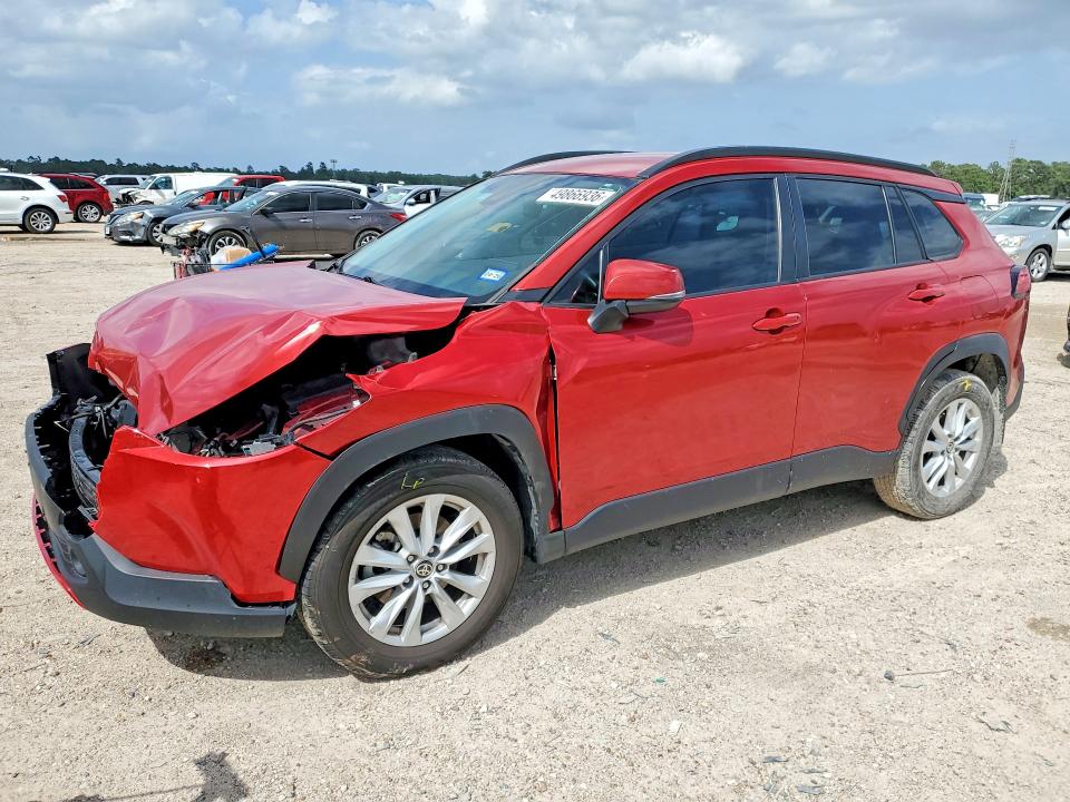 2022 Toyota Corolla cross VIN 7MUCAAAG6NV006228 COPART salvage auction — FRONT END, Tx - Salvage Vehicle Title, sold $4,550 on 2026-07-10 (photo 1)
