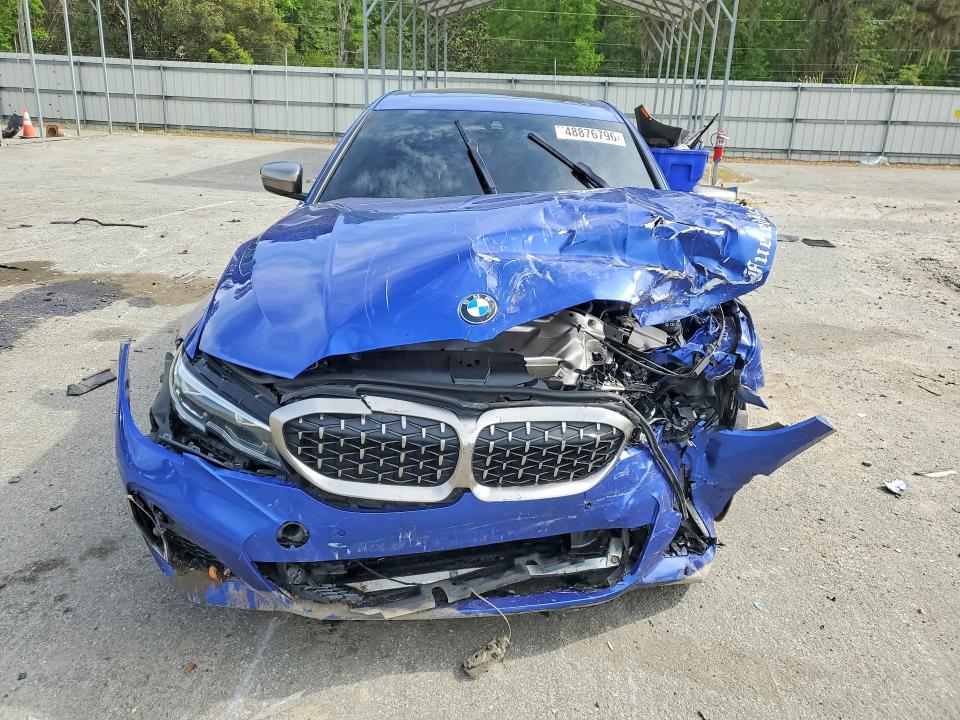 2020 BMW M3 VIN WBA5U7C02LFH56395 COPART salvage auction — FRONT END, Fl - Cert Of Title Slvg Rebuildable, sold $11,000 on 2026-08-17 (photo 5)
