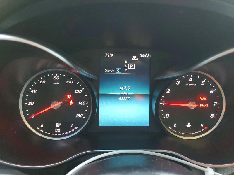 2020 Mercedes-benz Glc VIN WDC0G8EBXLF701760 COPART salvage auction — FRONT END, MD, sold $9,100 on 2026-07-14 (photo 9)