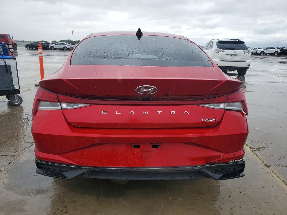 2023 Hyundai VIN 5NPLP4AG2PH116826 COPART salvage auction — FRONT END, Tx - Salvage Vehicle Title, sold $2,600 on 2026-07-27 (photo 6)