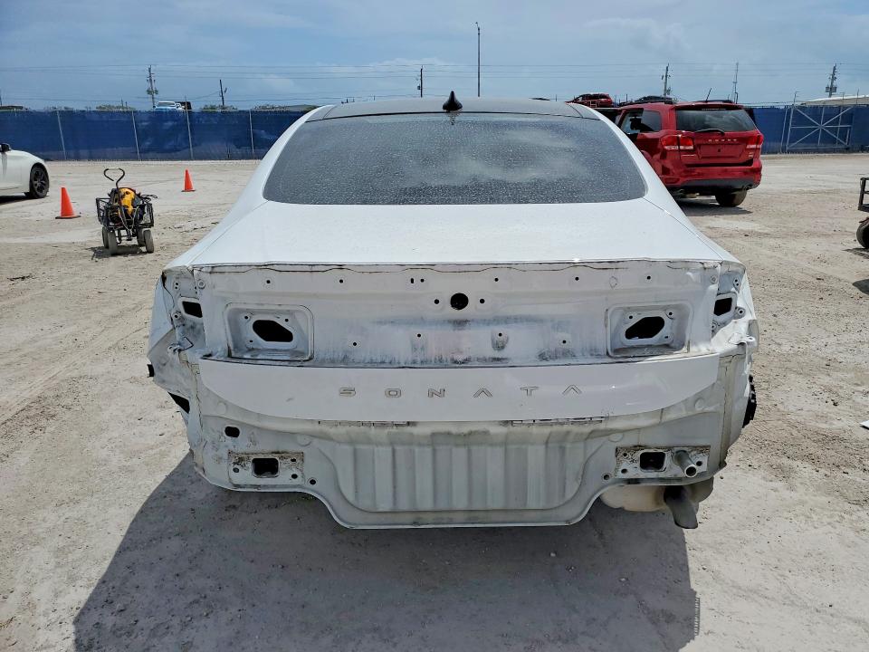 2024 Hyundai Sonata VIN KMHL14JA6RA355489 COPART salvage auction — REAR END, Fl - Cert Of Title Slvg Rebuildable, sold $9,000 on 2026-07-08 (photo 6)