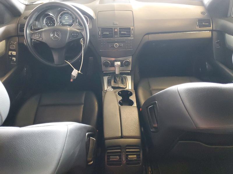 2009 Mercedes-benz C-klasse VIN WDDGF54X89R083211 COPART salvage auction — FRONT END, Ca - Salvage Certificate, sold $325 on 2026-07-02 (photo 8)