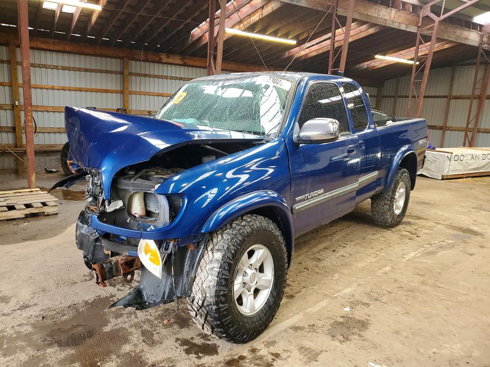 2005 Toyota Tundra VIN 5TBBT44105S462176 COPART salvage auction — FRONT END, On - Permit Irrepairable, sold $975 on 2026-07-14 (photo 1)