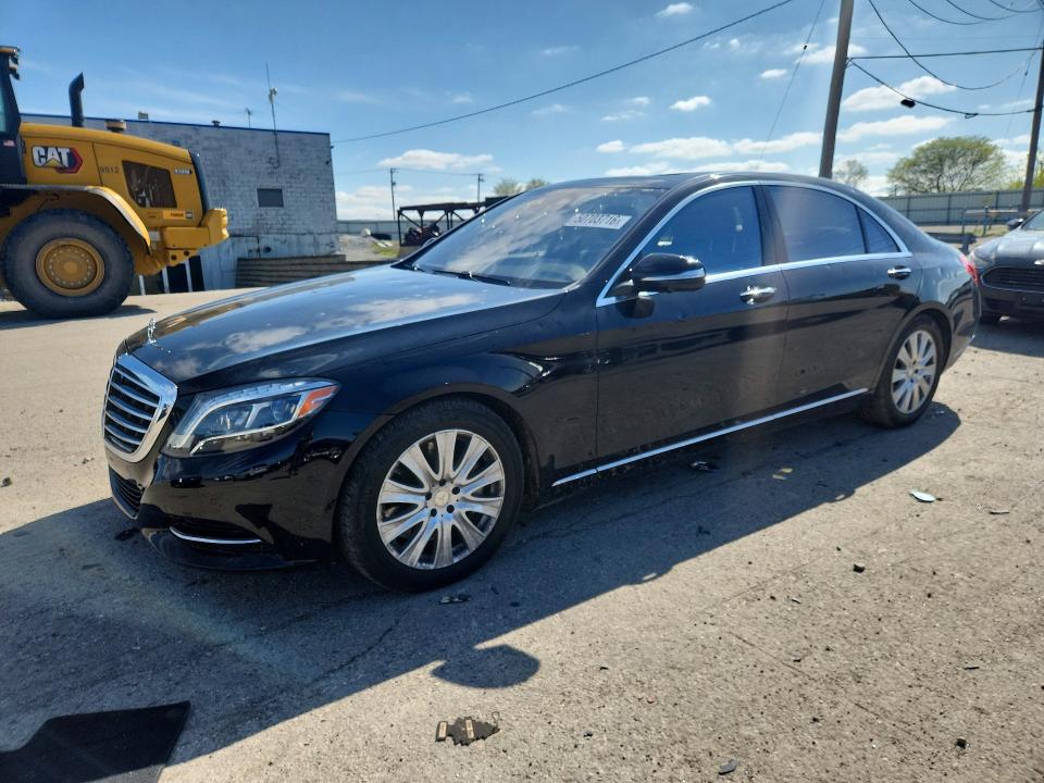 2015 Mercedes-benz S-klasse VIN WDDUG8FB6FA123198 COPART salvage auction — HAIL, Il - Salvage Certificate, sold $14,300 on 2026-07-08 (photo 1)