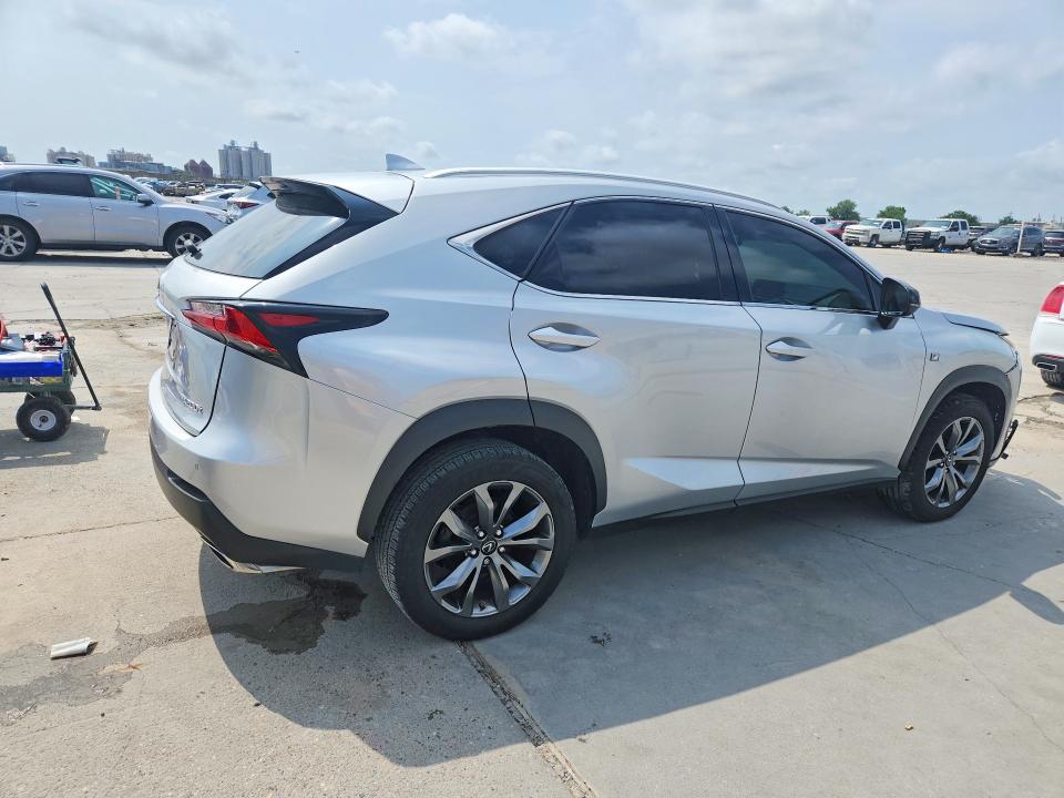 2017 Lexus Nx VIN JTJYARBZ3H2078866 COPART salvage auction — FRONT END, La - Cert Of Title-Salvage, sold $7,700 on 2026-07-29 (photo 3)