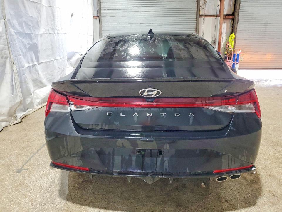 2023 Hyundai Elantra VIN KMHLR4AF1PU627625 COPART salvage auction — FRONT END, VA - CERTIFICATE OF TITLE, sold $2,250 on 2026-07-16 (photo 6)