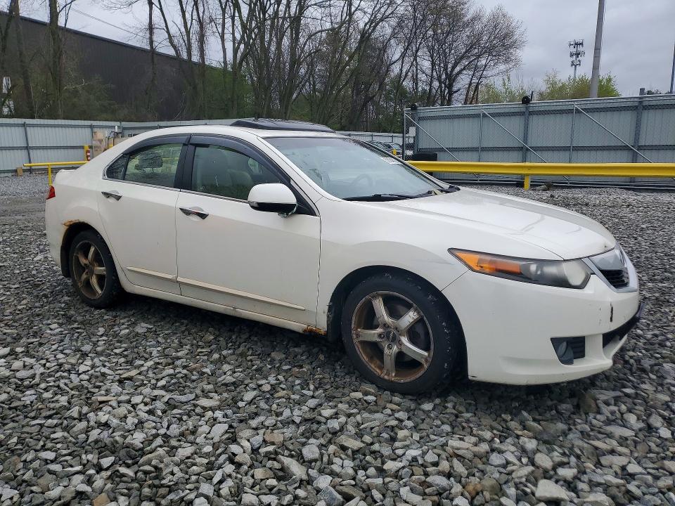 2009 Acura Tsx VIN JH4CU26649C001672 COPART salvage auction — REAR END, Ma - Certificate Of Title, sold $425 on 2026-07-29 (photo 4)