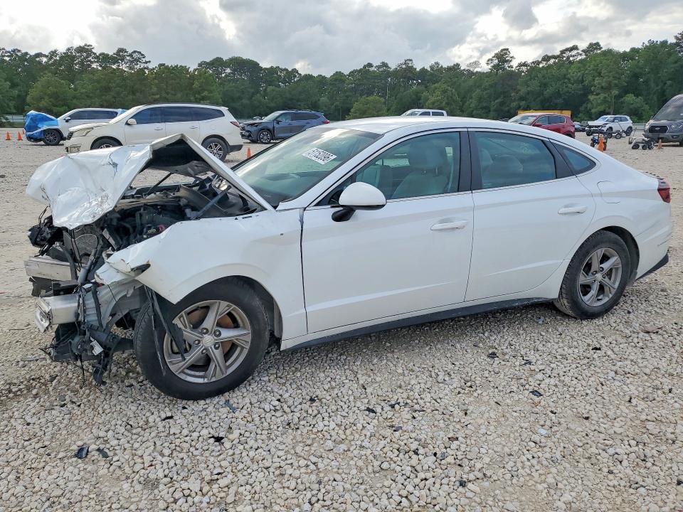 2021 Hyundai Sonata VIN 5NPEG4JA6MH063659 COPART salvage auction — FRONT END, Tx - Salvage Vehicle Title, sold $1,500 on 2026-07-21 (photo 1)