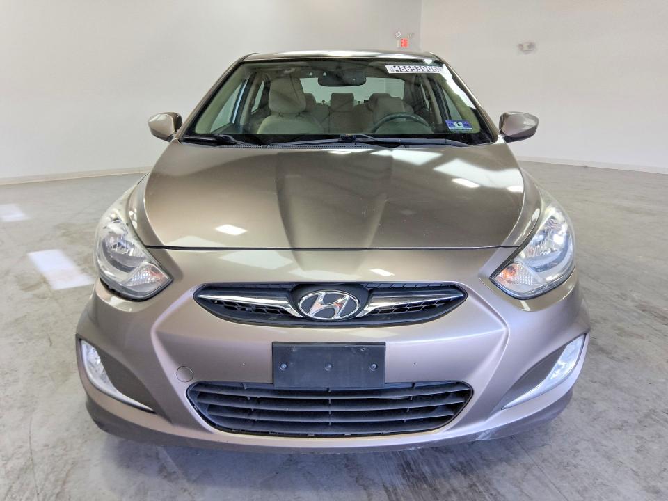 2012 Hyundai Accent VIN KMHCU4AE3CU084505 COPART salvage auction — FRONT END, Nj - Certificate Of Title, sold $475 on 2026-07-14 (photo 5)