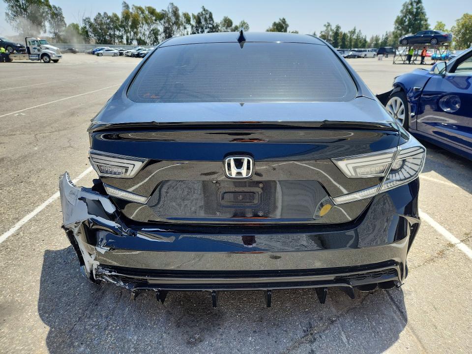 2019 Honda Accord VIN 1HGCV1F33KA065851 COPART salvage auction — ALL OVER, Ca - Salvage Certificate, sold $1,650 on 2026-07-02 (photo 6)
