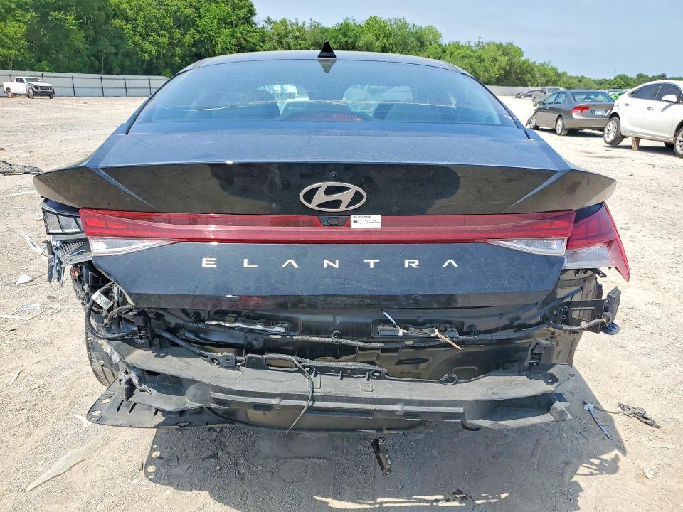 2025 Hyundai Elantra VIN KMHLS4DG9SU911506 COPART salvage auction — REAR END, Ok - Certificate Of Title, sold $8,500 on 2026-07-07 (photo 6)