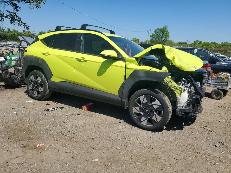 2025 Hyundai Kona VIN KM8HBCAB7SU186173 COPART salvage auction — FRONT END, Md - Certificate Of Title, sold $900 on 2026-07-28 (photo 4)