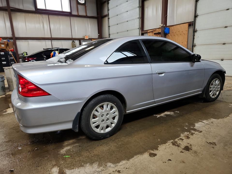 2004 Honda Civic VIN 1HGEM22574L808821 COPART salvage auction — FRONT END, AB - BOS - SALVAGE, sold $475 on 2026-07-02 (photo 3)