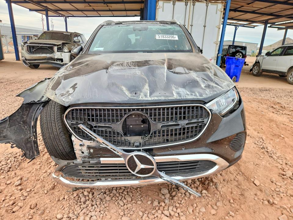 2025 Mercedes-benz Glc class VIN W1NKM4HB9SU084401 COPART salvage auction — FRONT END, Ca - Salvage Certificate, sold $8,000 on 2026-07-02 (photo 5)