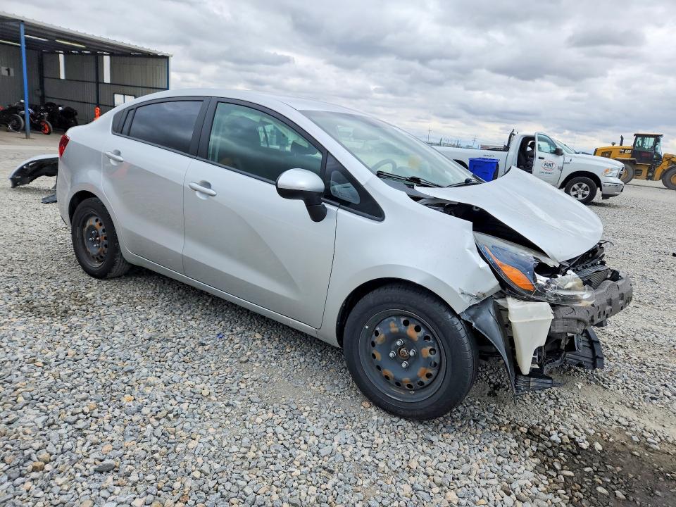 2013 Kia Rio VIN KNADN4A38D6149985 COPART salvage auction — FRONT END, CO - PUBLIC - SALVAGE TITLE (P), sold $250 on 2026-07-02 (photo 4)